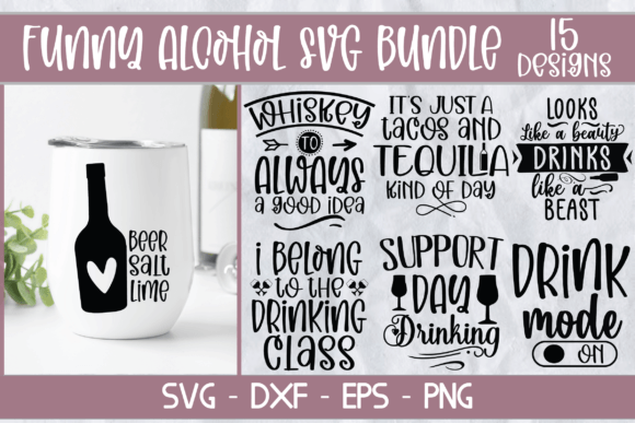 Download Funny Alcohol SVG Bundle - Funny alcohol svg Collection