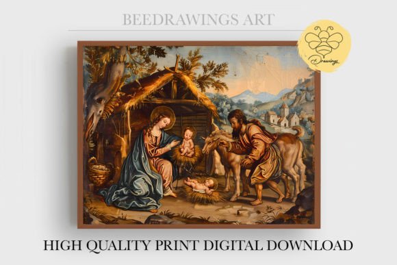 Download Oil Painting Jesus Wall Art 06 - Premium Resources