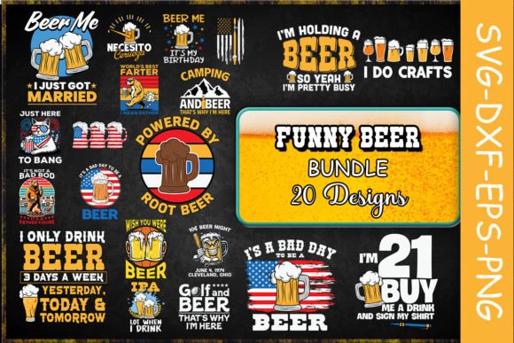 Download Funny Beer SVG Bundle - Premium Resources