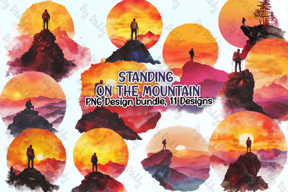 Download Standing on the Mountain PNG - Mountain png Collection