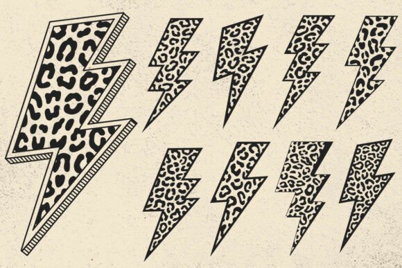 Download Leopard Lightning Bolt Svg, Leopard Svg - Bolt svg Collection